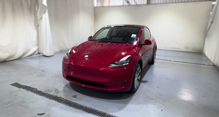 2022 Tesla Model Y Long Range Hero Image