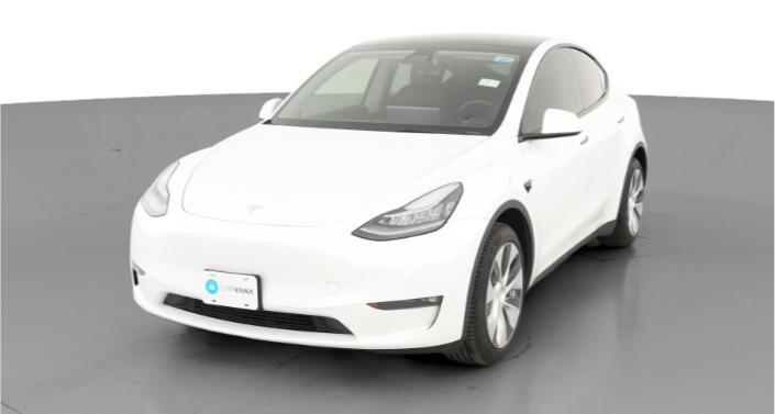 2021 Tesla Model Y Long Range Hero Image