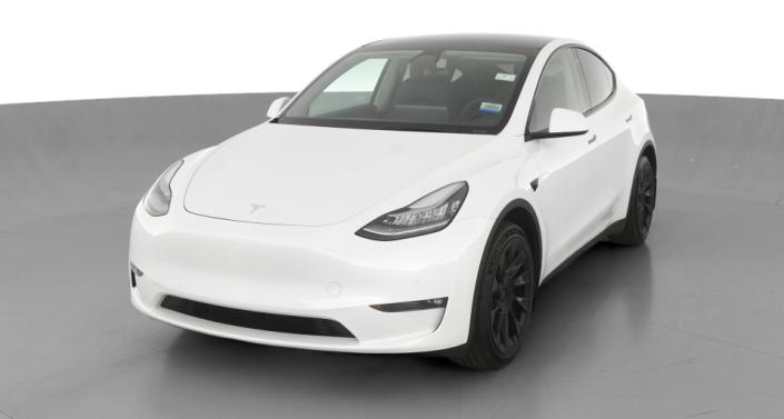 2021 Tesla Model Y Standard Range Hero Image