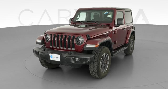 Used Jeep Wrangler in red for Sale Online | Carvana