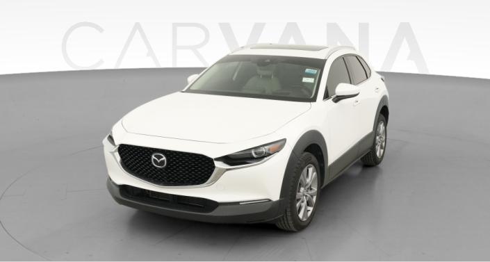 Used Mazda CX-30 with Leather Interior in white for Sale Online
