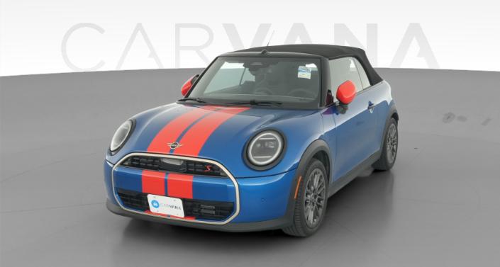 Used MINI Convertible in blue for Sale Online | Carvana