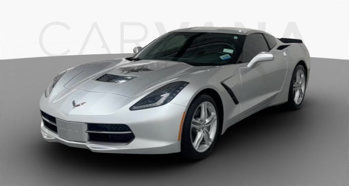 Used Chevrolet Corvette in silver for Sale in Ozark, AL | Carvana