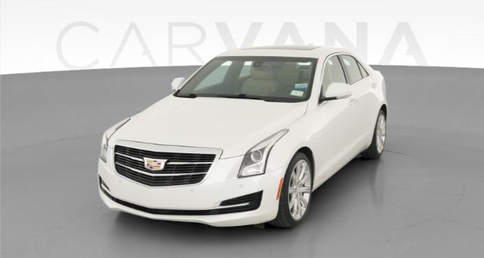 Used Cadillac with Leather Interior in white for Sale Online | Carvana