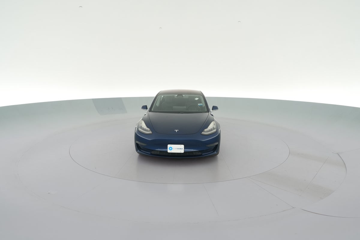 2018 Tesla Model 3 Long Range All-Wheel Drive in Blue — 360° view 1