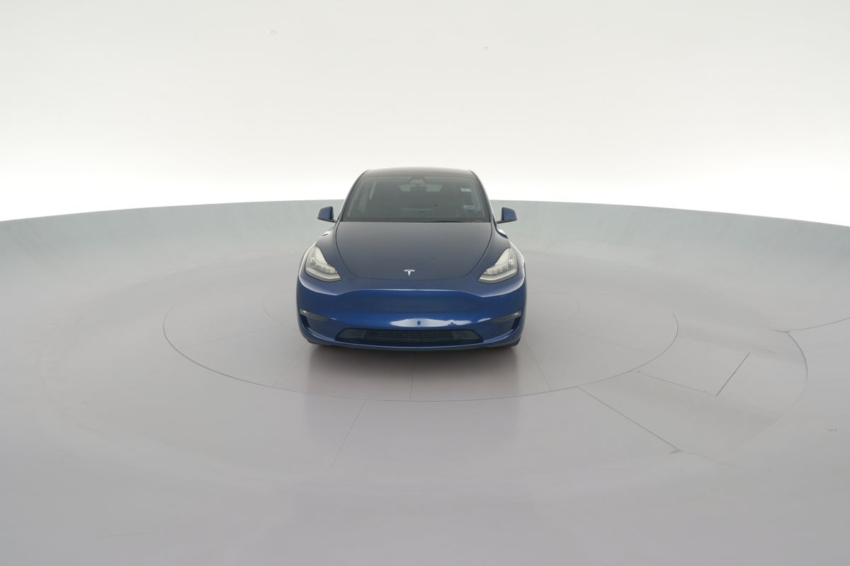 2021 Tesla Model Y Standard Range in Blue — 360° view 1