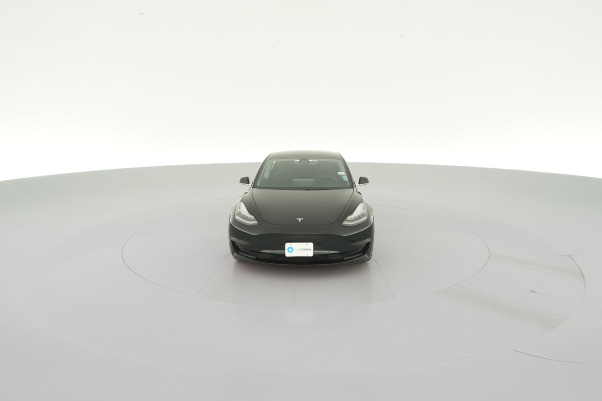 2018 Tesla Model 3 Mid Range Rear-Wheel Drive in Ebony Twilight Metallic — 360° view 1