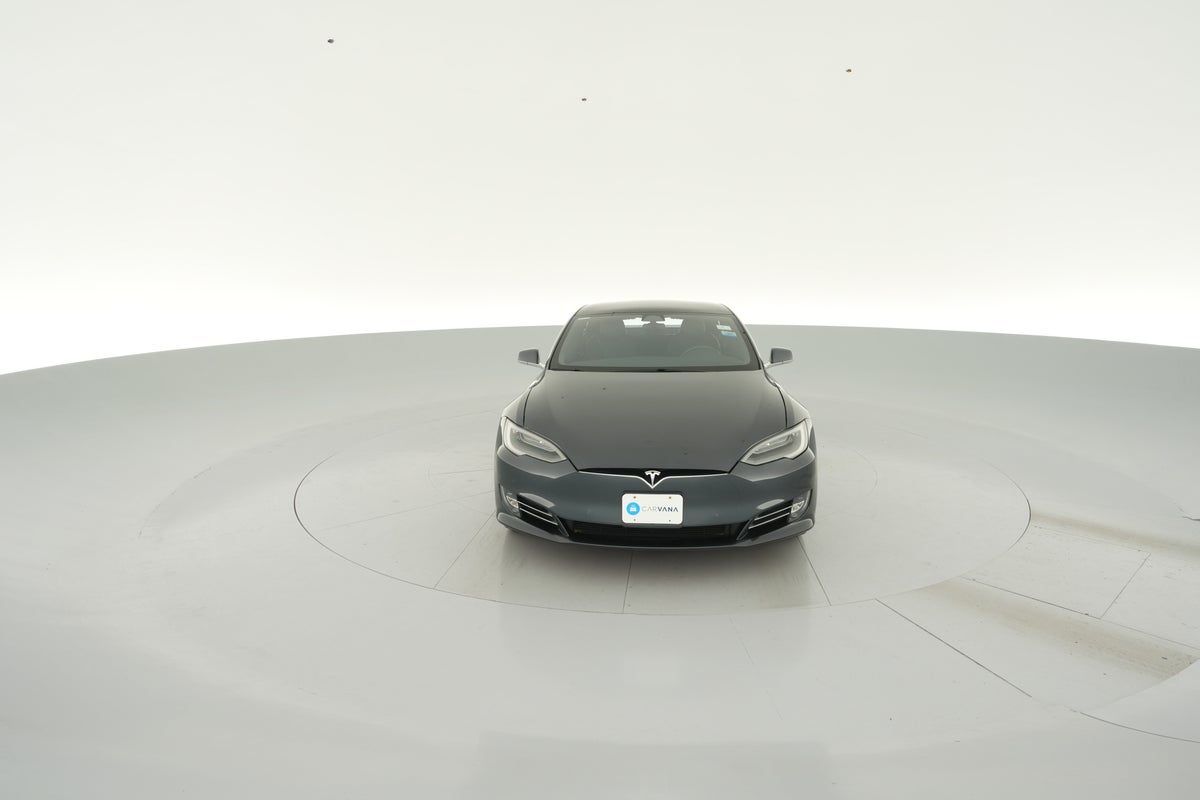 2021 Tesla Model S Long Range Plus in Gray — 360° view 1