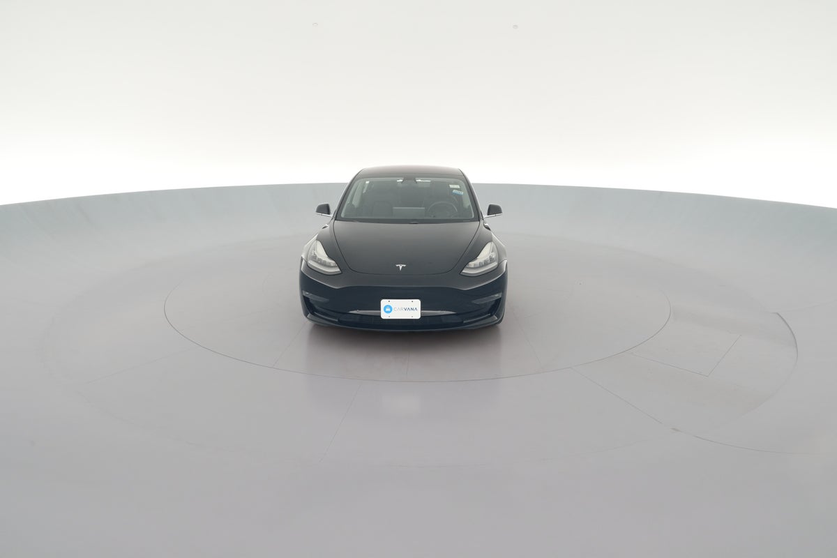 2018 Tesla Model 3 Long Range Rear-Wheel Drive in Ebony Twilight Metallic — 360° view 1