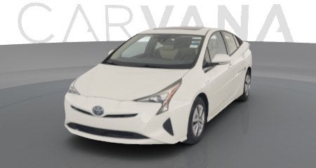 Used Toyota Prius with Leather Interior in white for Sale Online