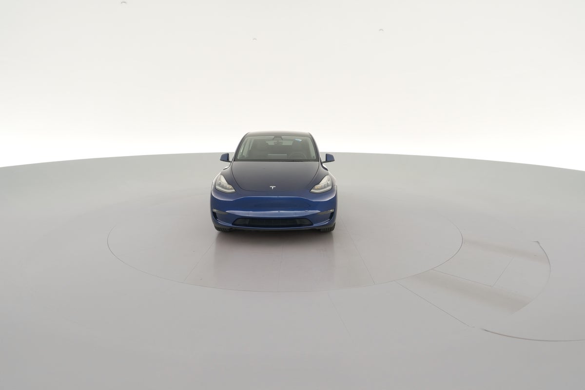 2021 Tesla Model Y Standard Range in Blue — 360° view 1