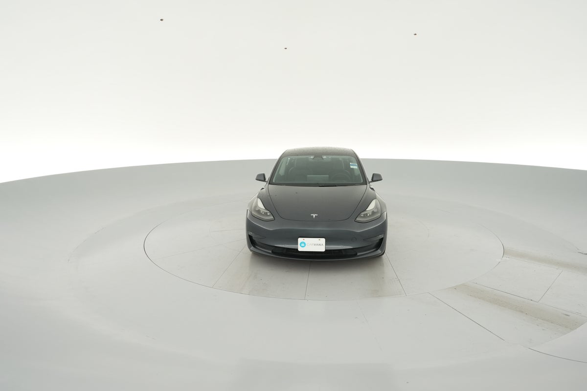 2022 Tesla Model 3 Long Range All-Wheel Drive in Gray — 360° view 1