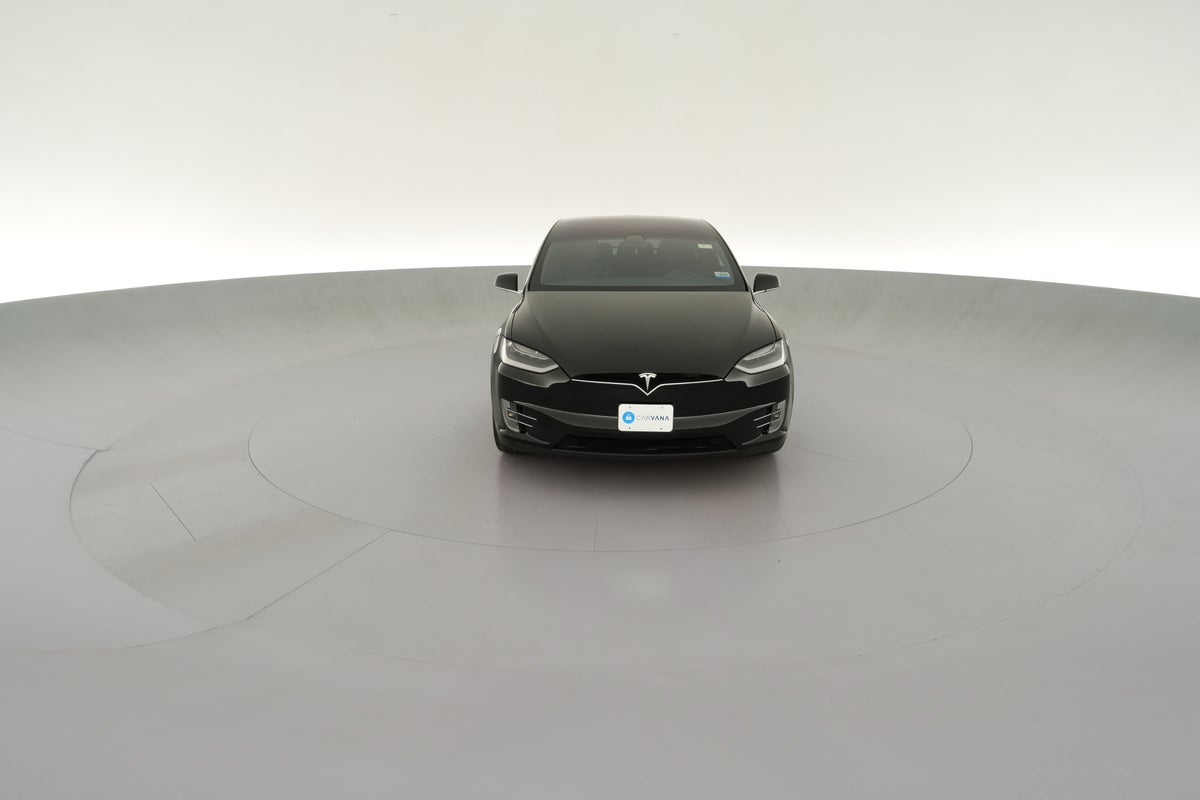 2017 Tesla Model X 90D in Solid Black — 360° view 1
