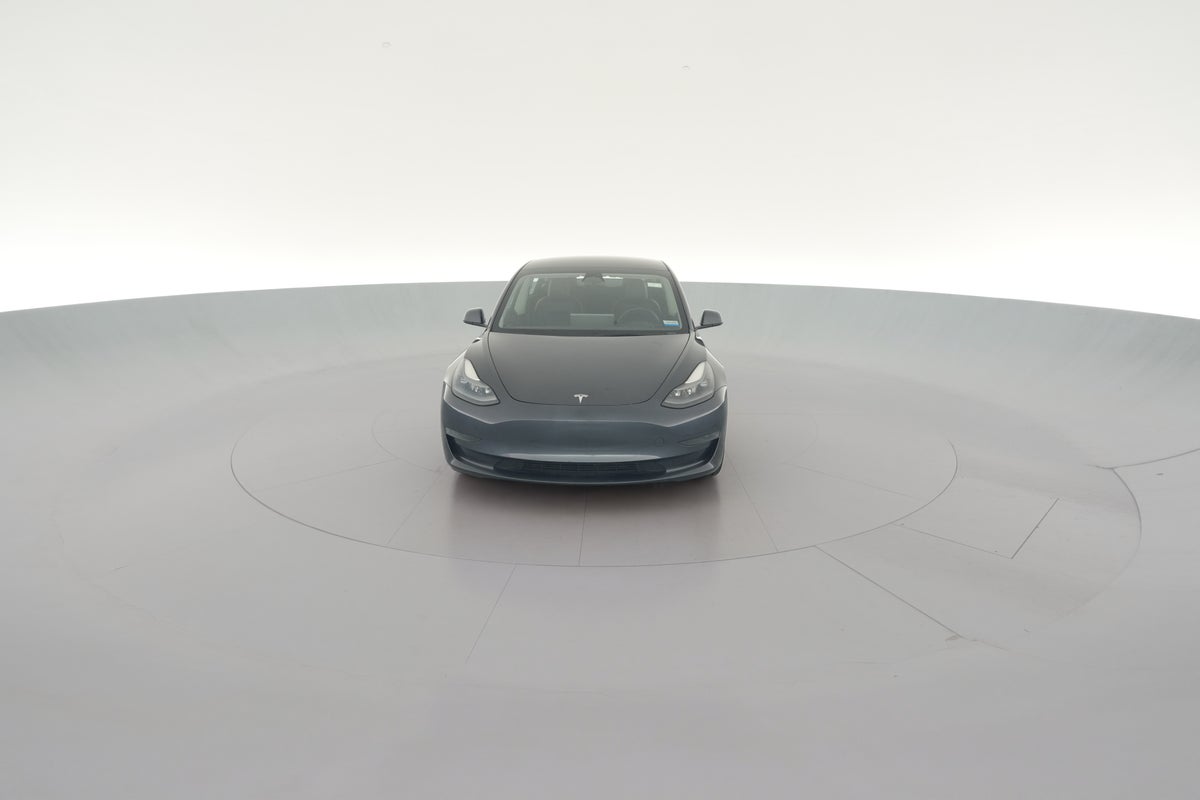 2023 Tesla Model 3 Rear-Wheel Drive in Midnight Silver Metallic — 360° view 1
