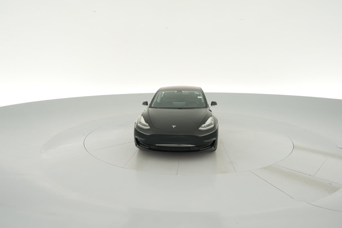 2018 Tesla Model 3 Long Range Rear-Wheel Drive in Solid Black — 360° view 1