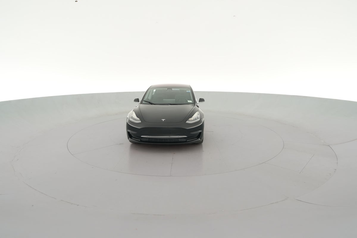 2018 Tesla Model 3 Long Range Rear-Wheel Drive in Solid Black — 360° view 1