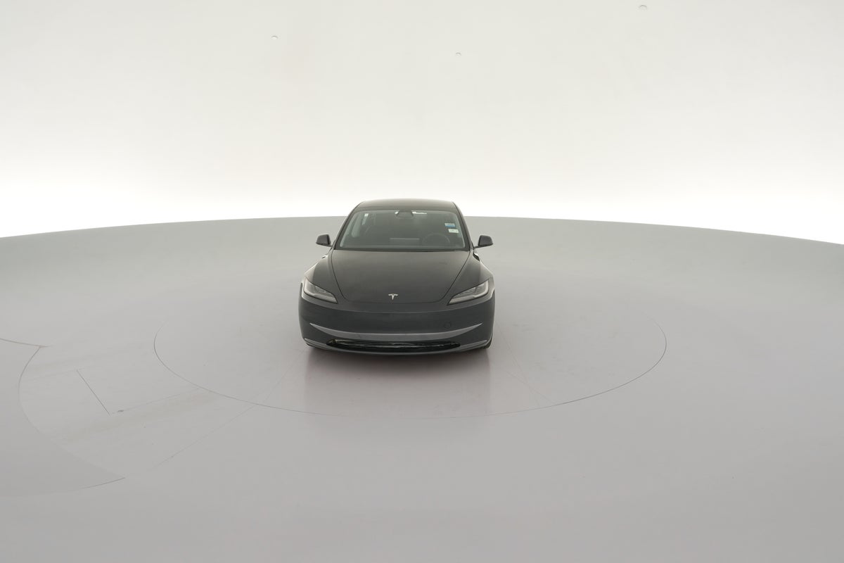 2024 Tesla Model 3 Long Range Rear-Wheel Drive in Stealth Grey — 360° view 1