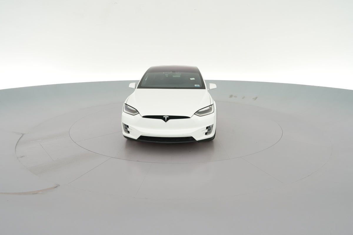 2016 Tesla Model X 90D in Pearl White Multi-coat — 360° view 1