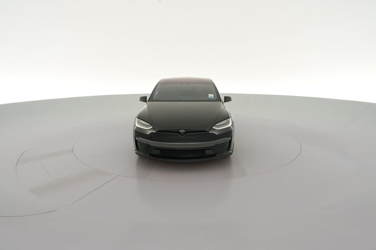 2022 Tesla Model X Plaid in Solid Black — 360° view 1