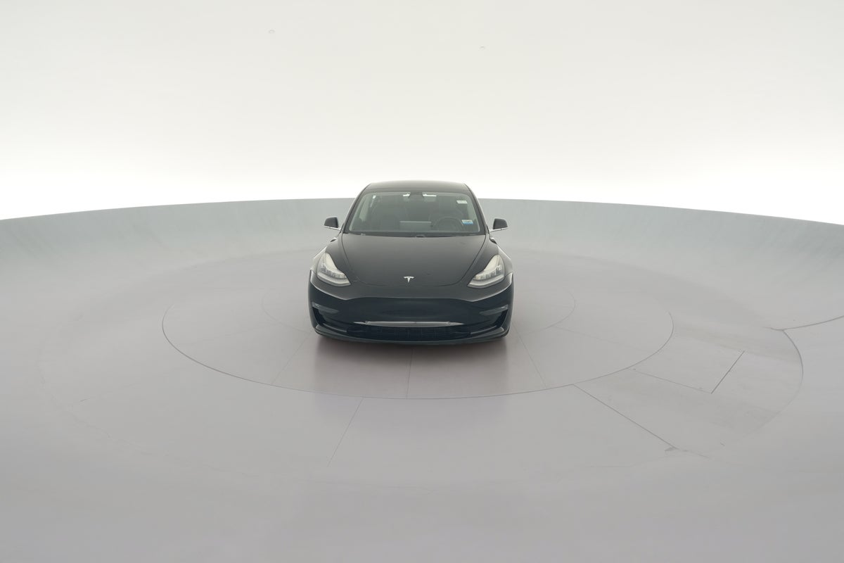 2018 Tesla Model 3 Mid Range Rear-Wheel Drive in Ebony Twilight Metallic — 360° view 1