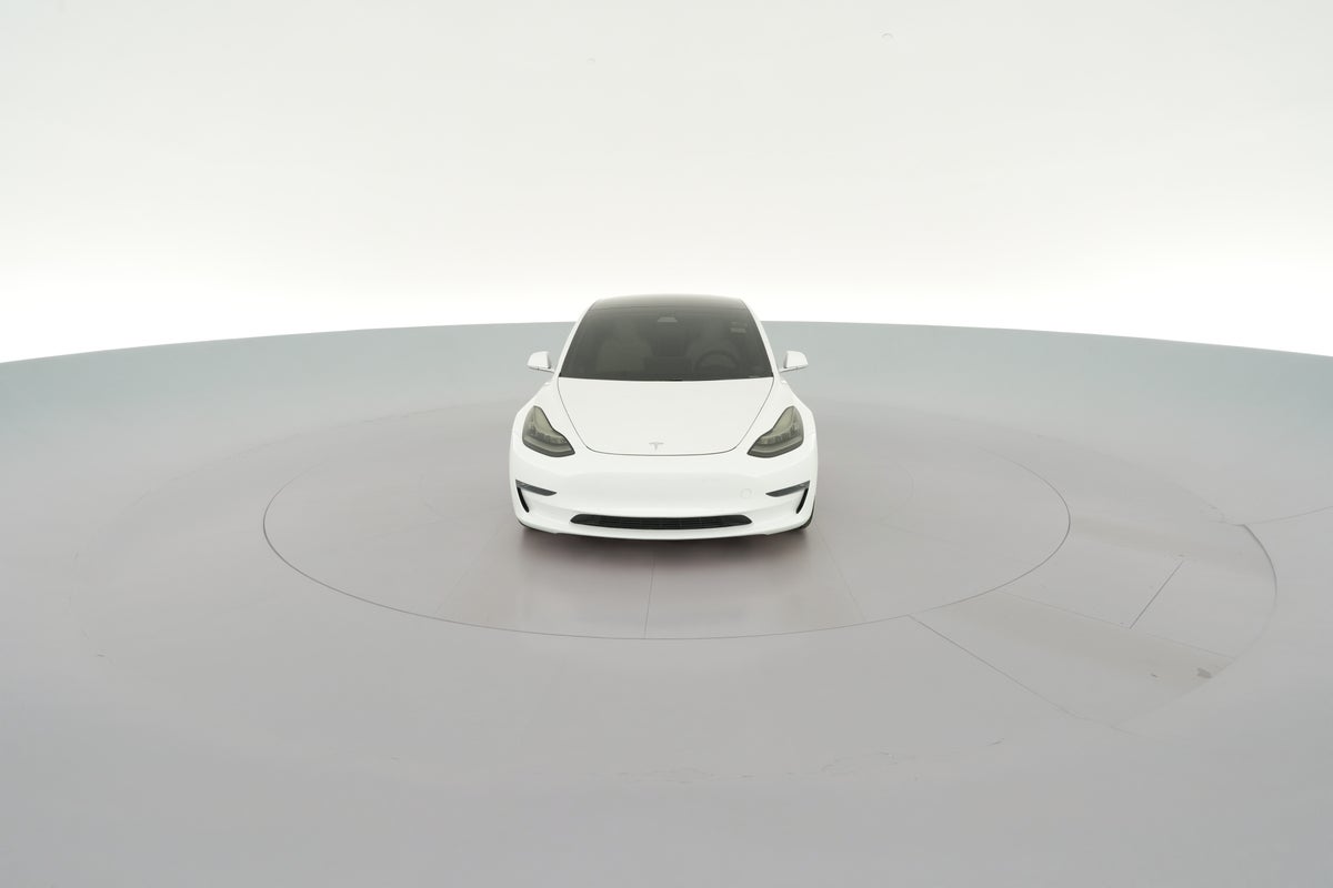 2020 Tesla Model 3 Performance in Pearl White — 360° view 1