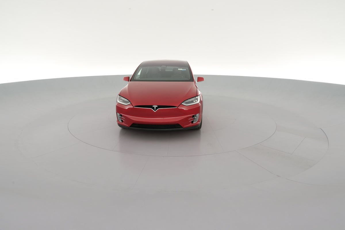 2019 Tesla Model X 100D Long Range in Red Multi-coat — 360° view 1