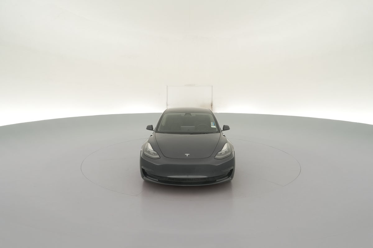 2023 Tesla Model 3 Rear-Wheel Drive in Midnight Silver Metallic — 360° view 1