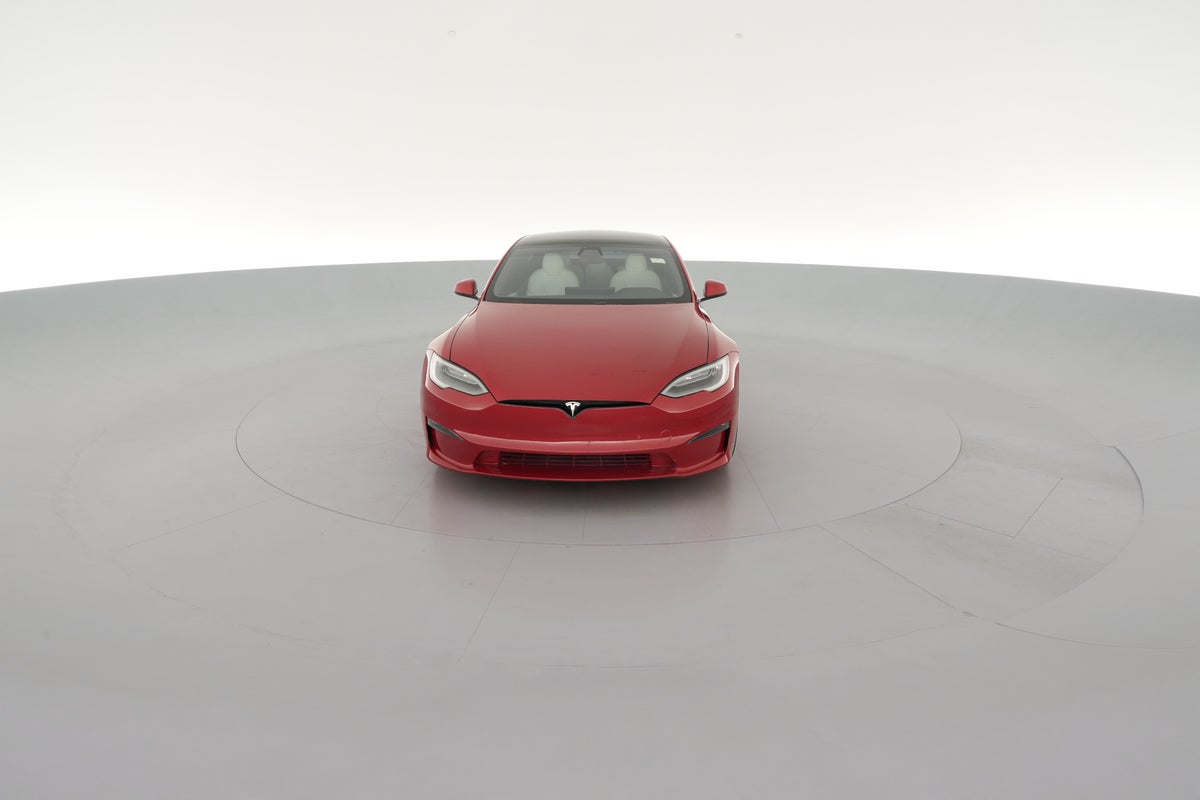 2021 Tesla Model S Long Range in Red Multi-coat — 360° view 1