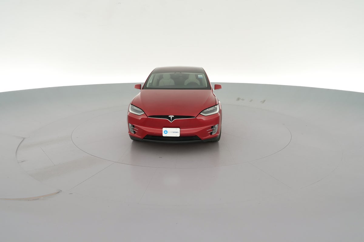 2018 Tesla Model X 100D Long Range in Red Multi-coat — 360° view 1