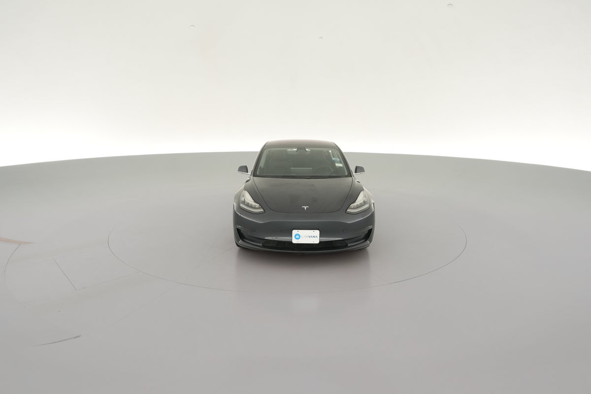 2018 Tesla Model 3 Long Range Rear-Wheel Drive in Midnight Silver Metallic — 360° view 1