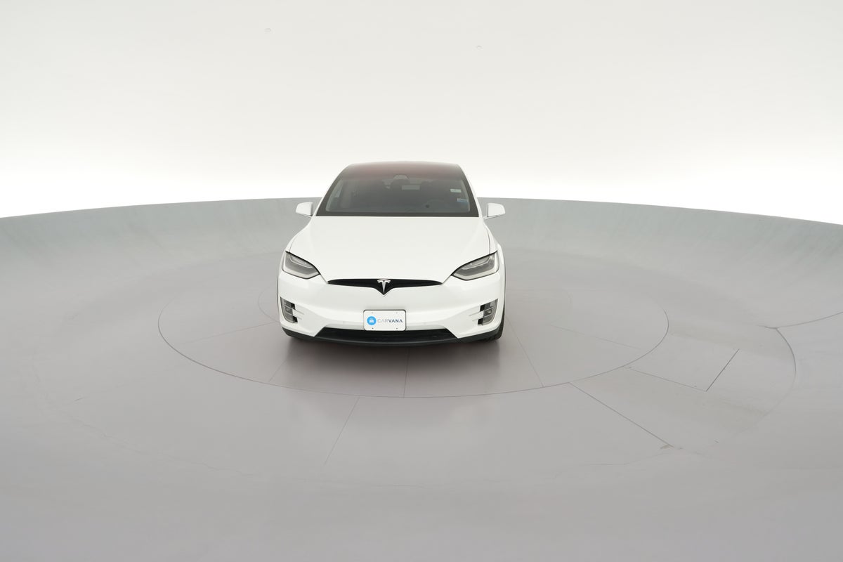 2016 Tesla Model X 100D Ludicrous Performance in Pearl White Multi-coat — 360° view 1