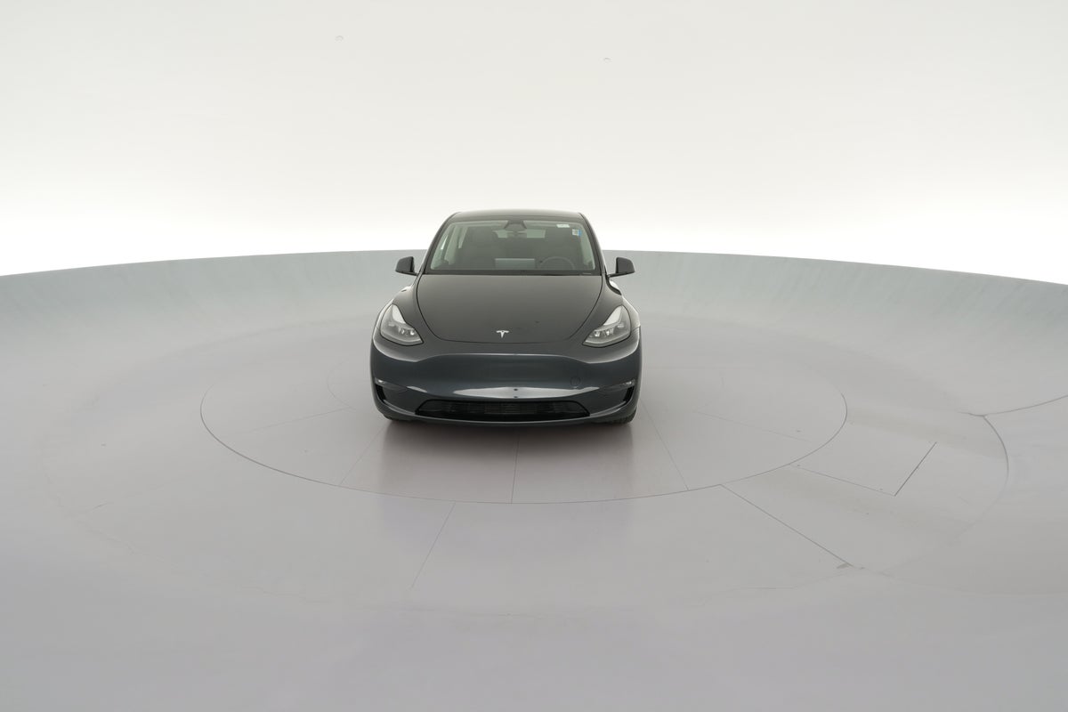 2024 Tesla Model Y Long Range All-Wheel Drive in Stealth Grey — 360° view 1