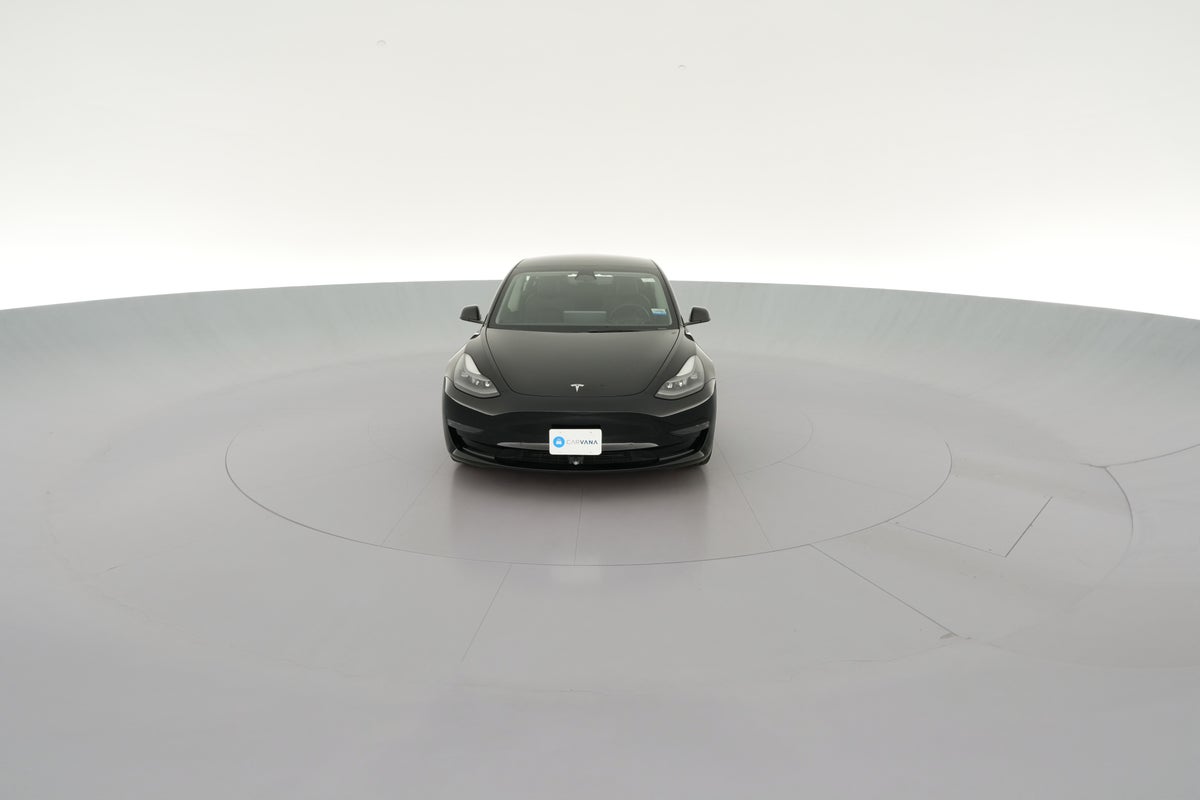 2022 Tesla Model 3 Rear-Wheel Drive in Solid Black — 360° view 1