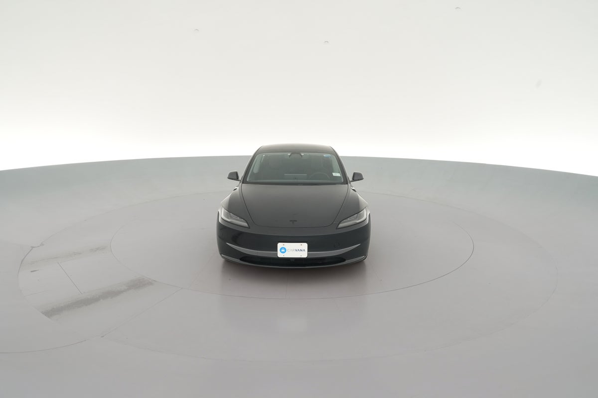 2025 Tesla Model 3 Rear-Wheel Drive in Stealth Grey — 360° view 1