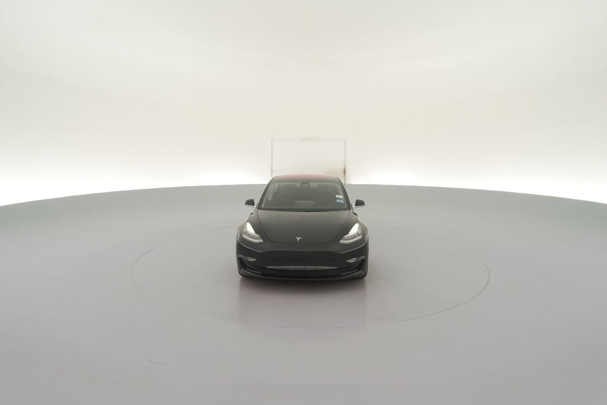 2018 Tesla Model 3 Long Range Rear-Wheel Drive in Solid Black — 360° view 1