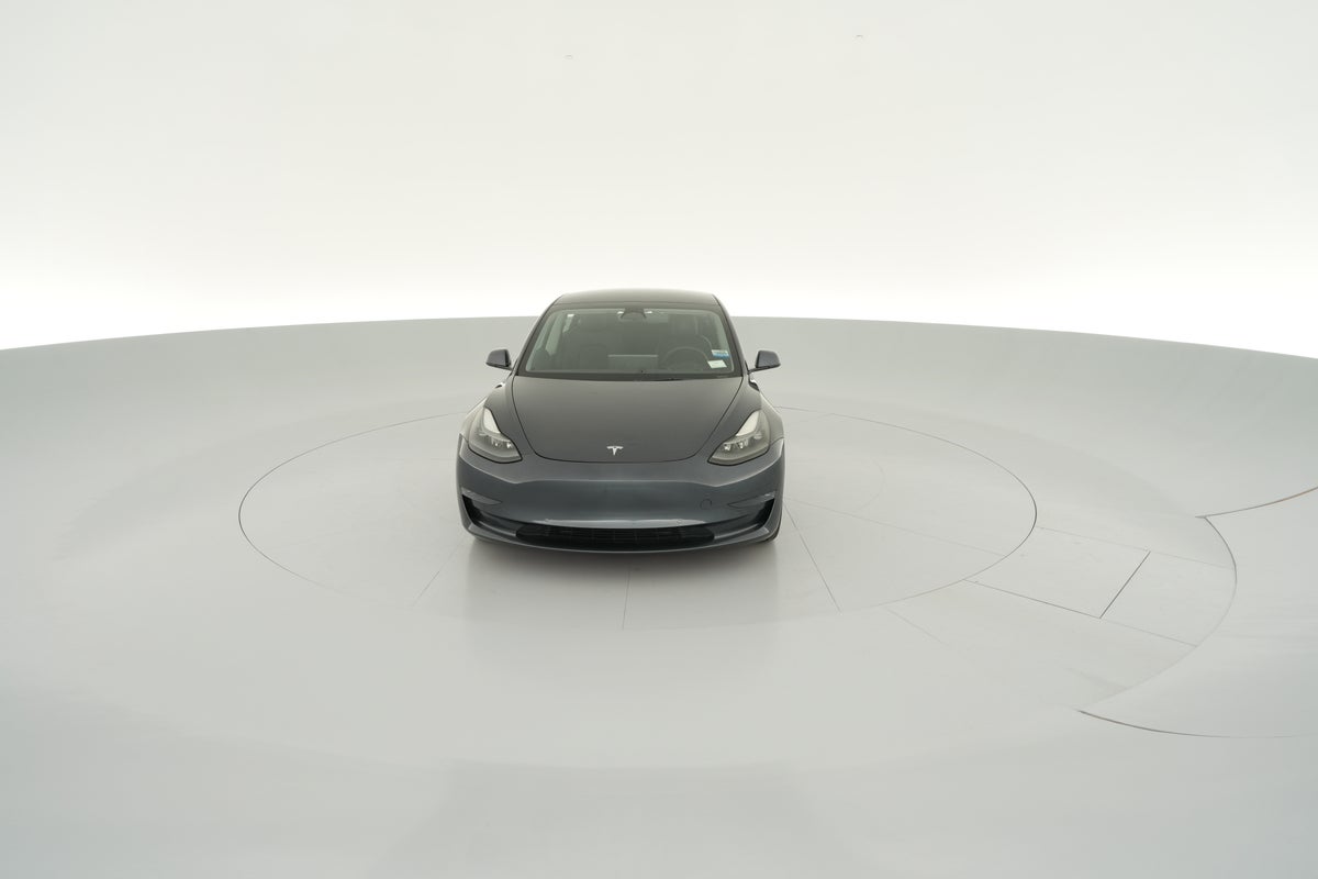 2022 Tesla Model 3 Long Range All-Wheel Drive in Midnight Silver Metallic — 360° view 1