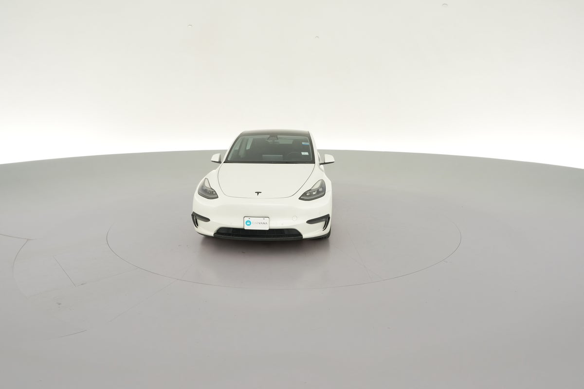 2022 Tesla Model Y Performance All-Wheel Drive in Pearl White — 360° view 1