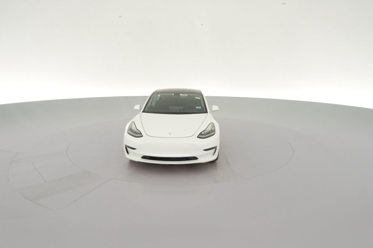 2019 Tesla Model 3 Standard Range Plus in Pearl White — 360° view 1