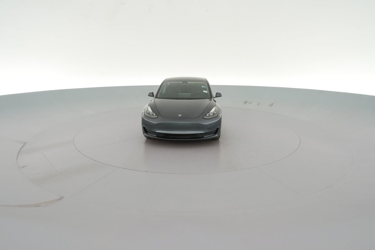 2023 Tesla Model 3 Rear-Wheel Drive in Midnight Silver Metallic — 360° view 1