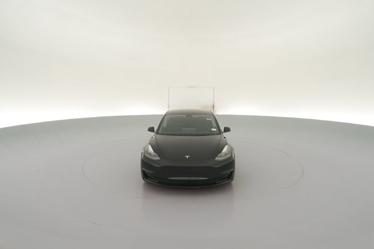 2023 Tesla Model 3 Rear-Wheel Drive in Solid Black — 360° view 1