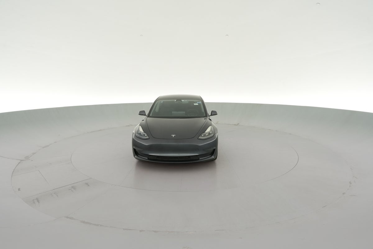 2023 Tesla Model 3 Rear-Wheel Drive in Midnight Silver Metallic — 360° view 1