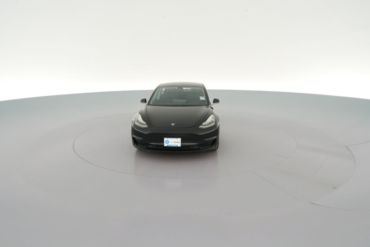 2019 Tesla Model 3 Standard Range Plus in Solid Black — 360° view 1