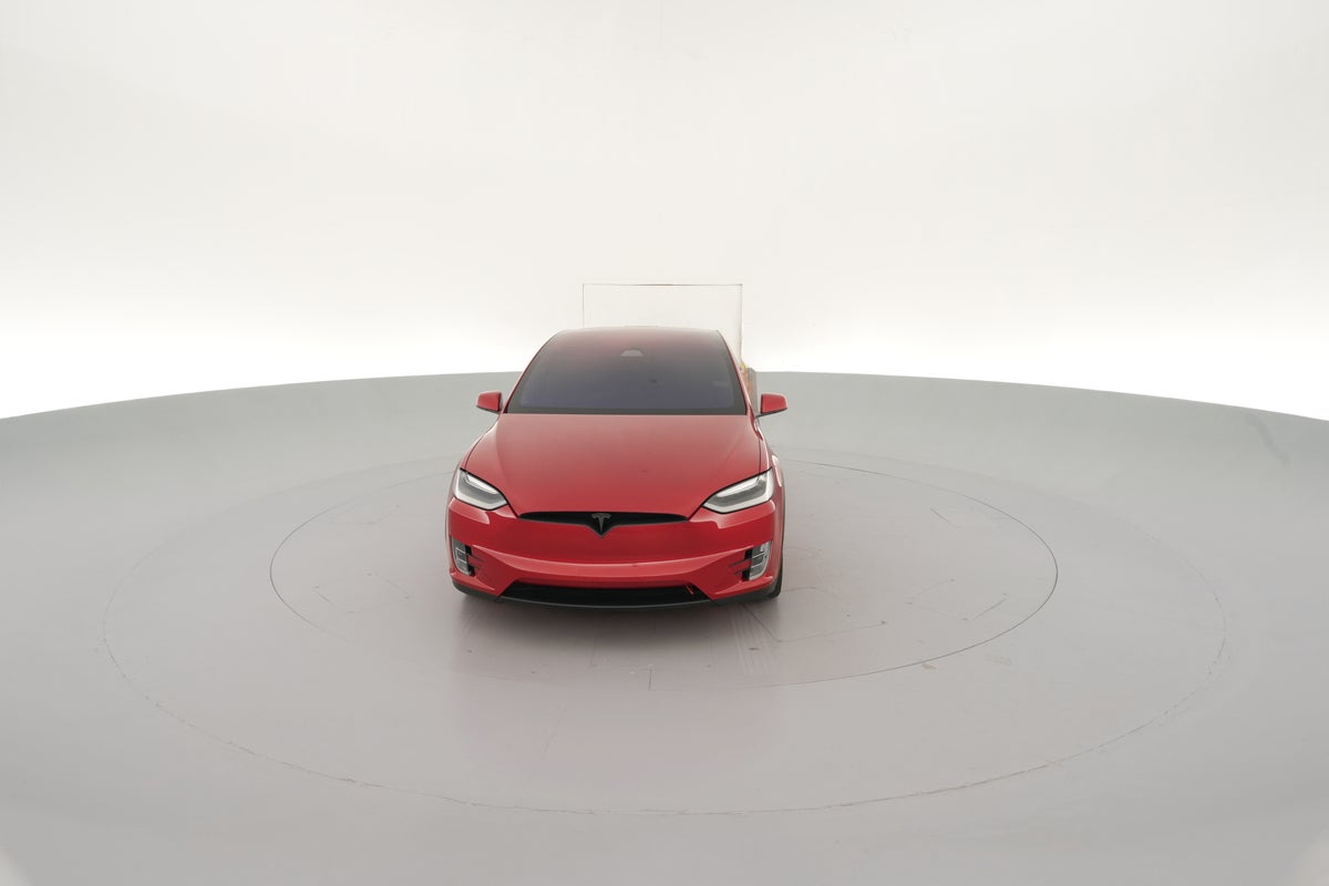 2017 Tesla Model X 75D in Red Multi-coat — 360° view 1