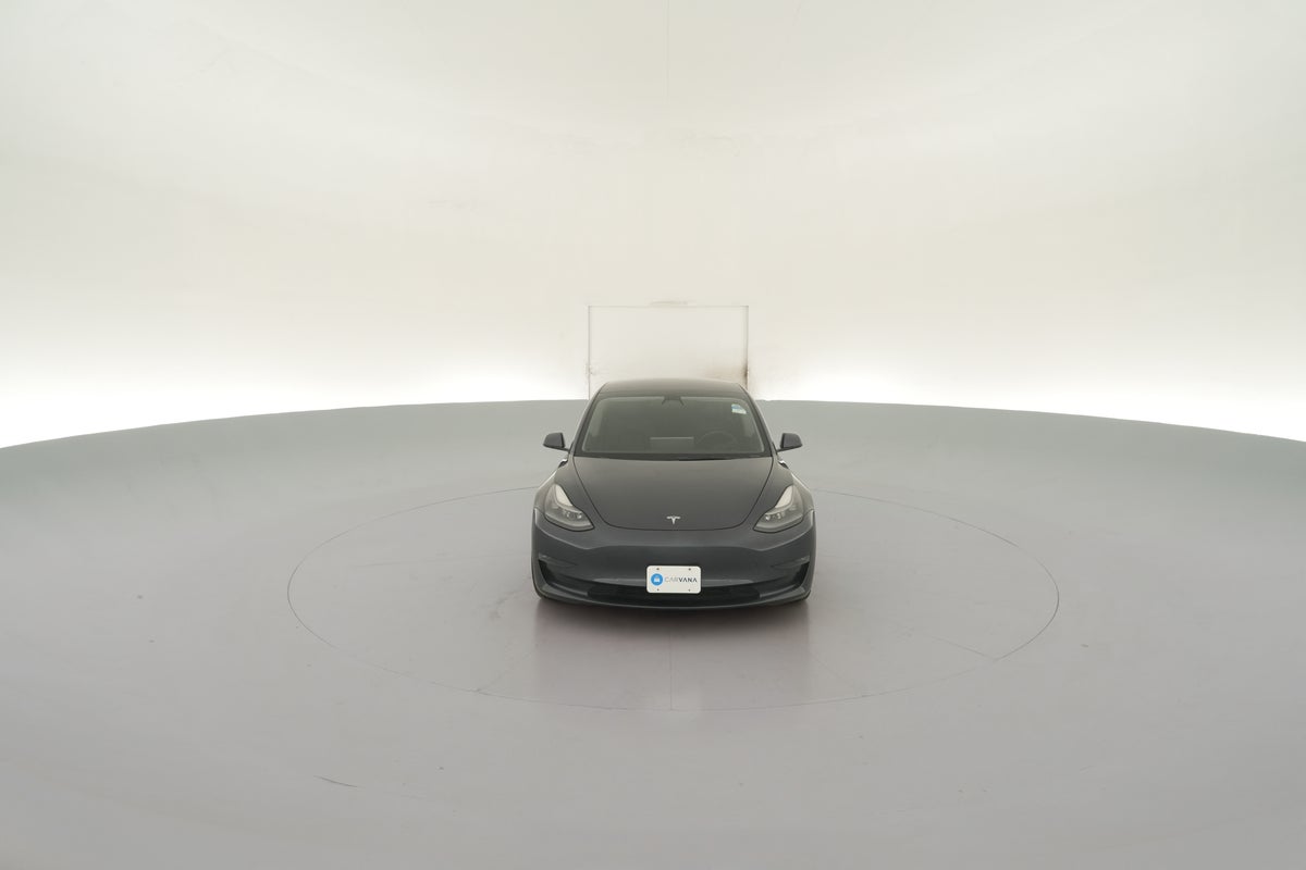 2022 Tesla Model 3 Long Range All-Wheel Drive in Midnight Silver Metallic — 360° view 1