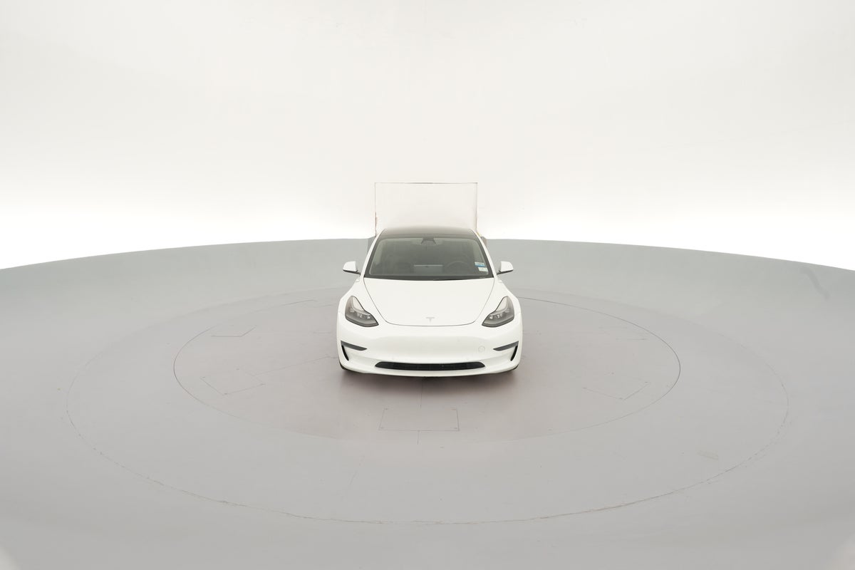 2022 Tesla Model 3 Rear-Wheel Drive in Pearl White — 360° view 1