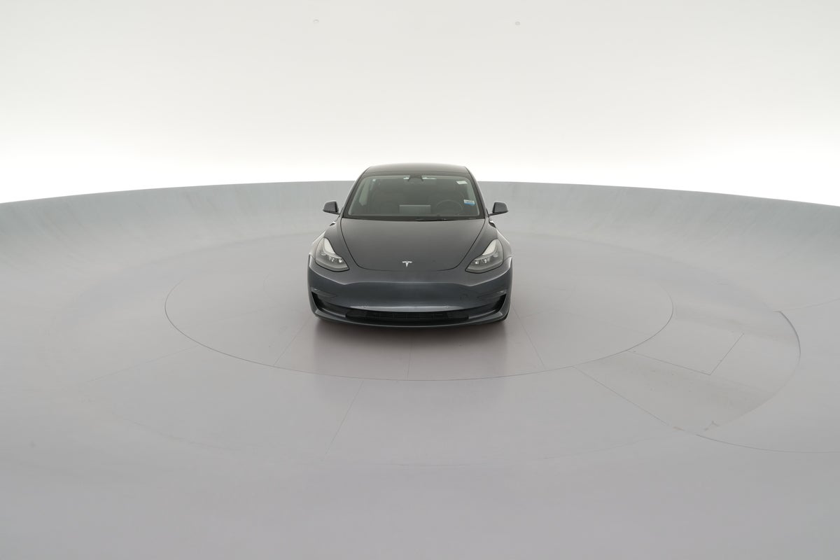 2022 Tesla Model 3 Performance in Midnight Silver Metallic — 360° view 1