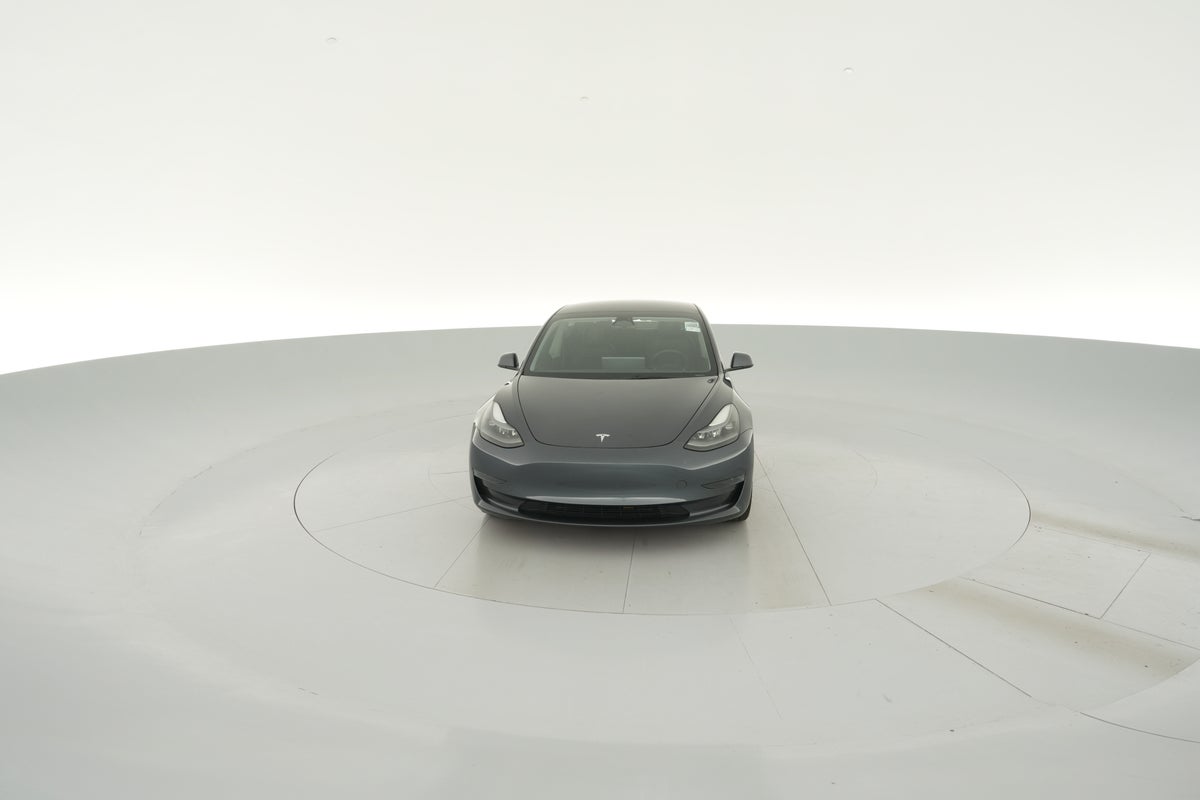 2023 Tesla Model 3 Rear-Wheel Drive in Midnight Silver Metallic — 360° view 1