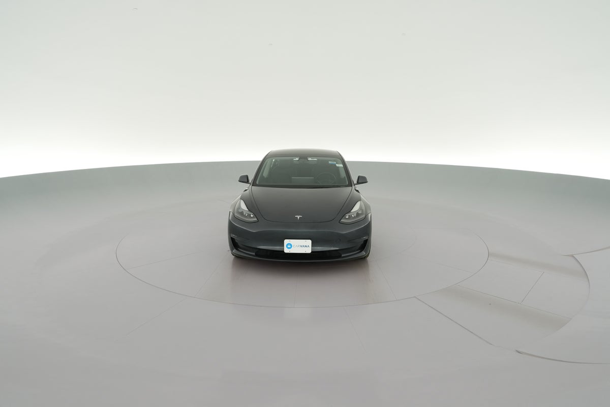 2023 Tesla Model 3 Performance in Midnight Silver Metallic — 360° view 1