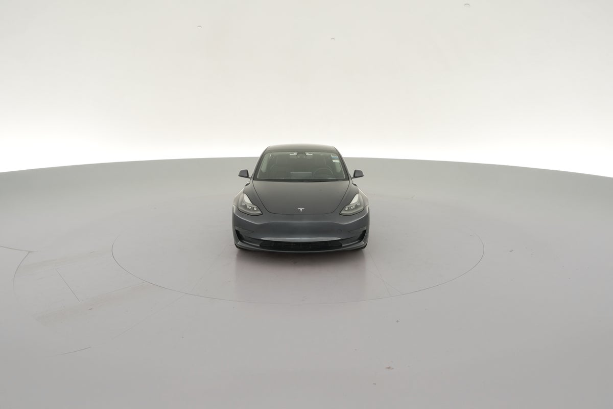 2023 Tesla Model 3 Rear-Wheel Drive in Midnight Silver Metallic — 360° view 1
