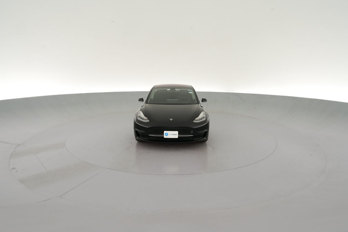 2019 Tesla Model 3 Standard Range Plus in Solid Black — 360° view 1